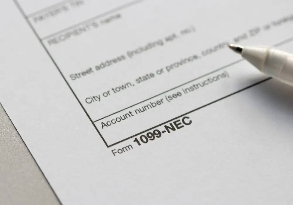 IRS form 1099-NEC